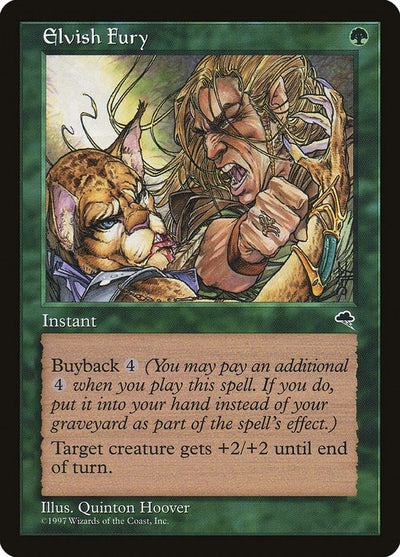 Elvish Fury (226) (TMP)