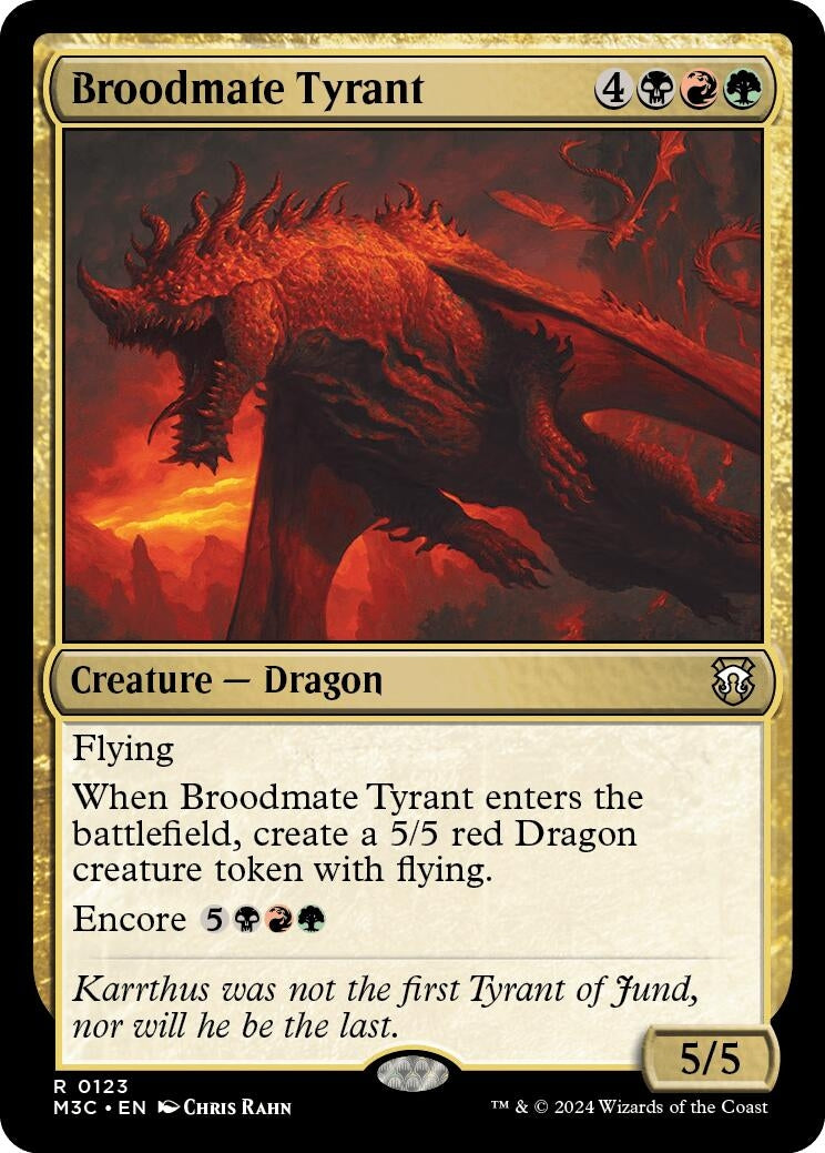 Broodmate Tyrant (123) (M3C)