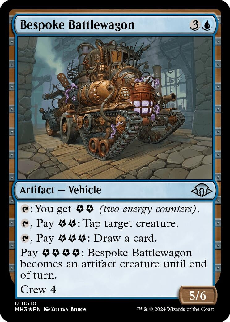 Bespoke Battlewagon (Ripple Foil) (510) (MH3)