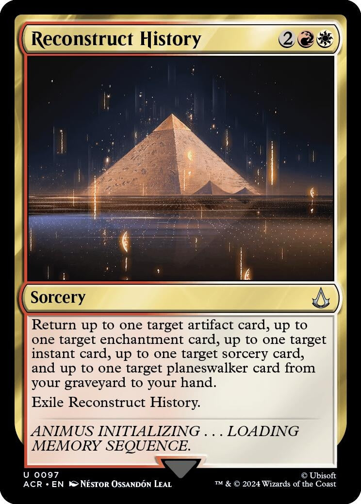 Reconstruct History (97) (ACR)