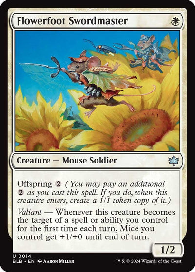 Flowerfoot Swordmaster (14) (BLB)