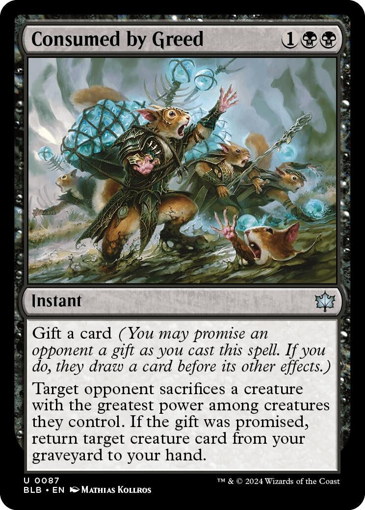 Consumed by Greed (87) (BLB)