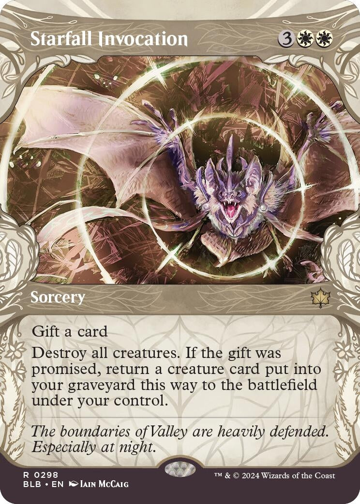Starfall Invocation (Showcase) (298) (BLB)
