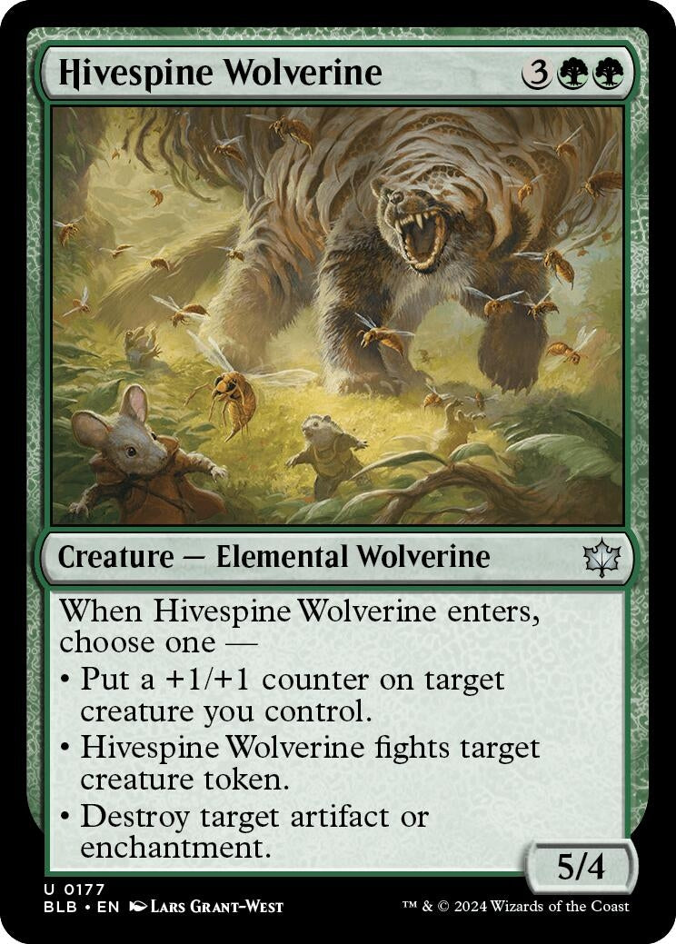 Hivespine Wolverine (177) (BLB)