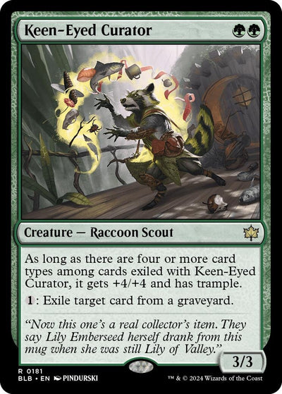 Keen-Eyed Curator (181) (BLB)