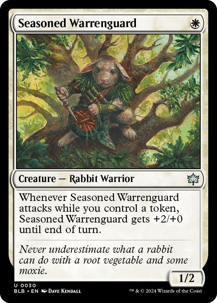 Seasoned Warrenguard (30) (BLB)