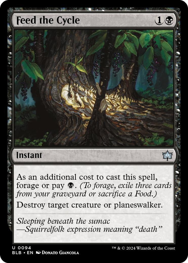 Feed the Cycle (94) (BLB)