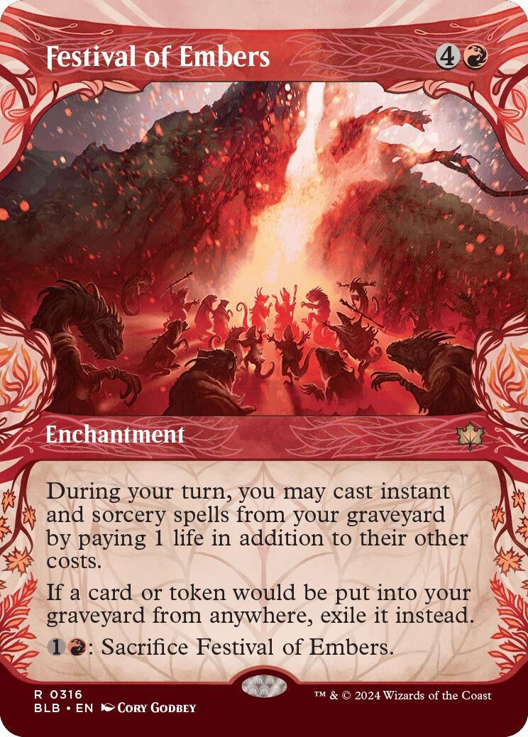 Festival of Embers (Showcase) (316) (BLB)