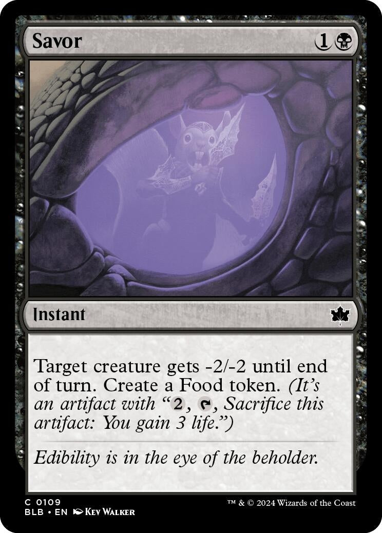 Savor (109) (BLB)