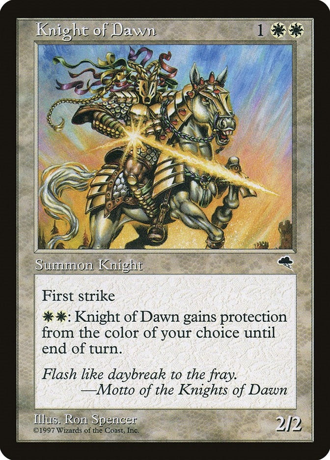 Knight of Dawn (26) (TMP)