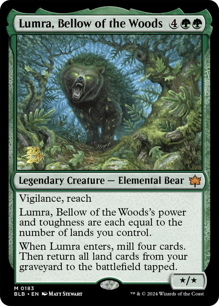 Lumra, Bellow of the Woods (183) (PRE)