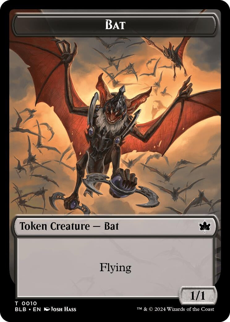 Bat Token (10) (BLB)