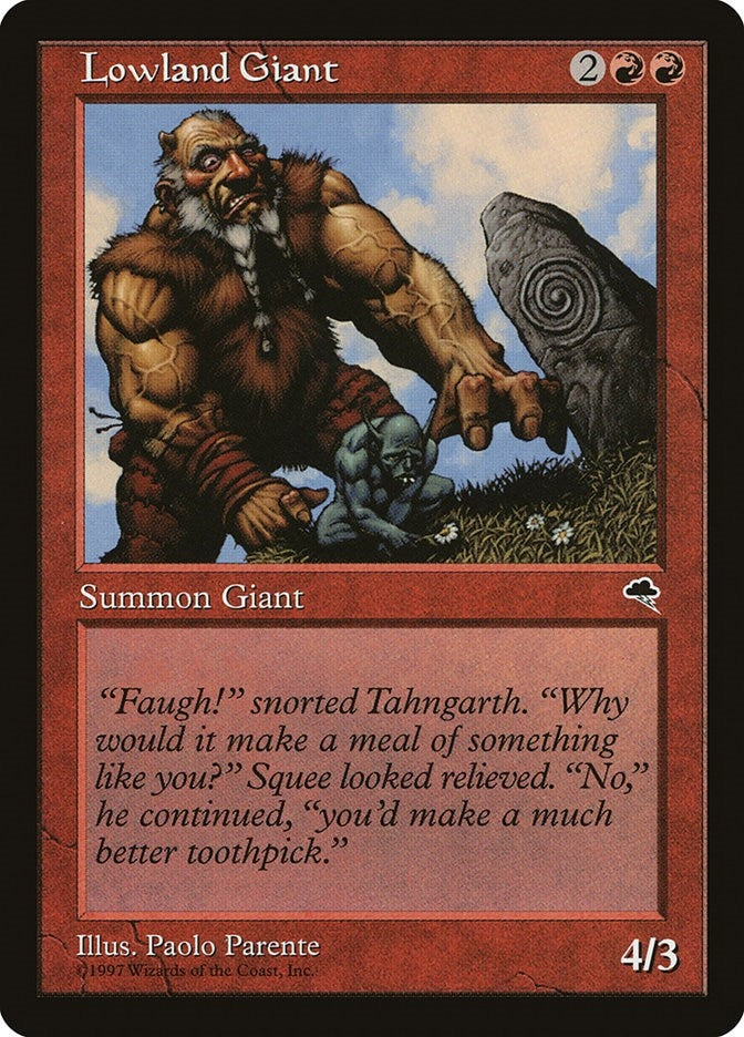 Lowland Giant (187) (TMP)
