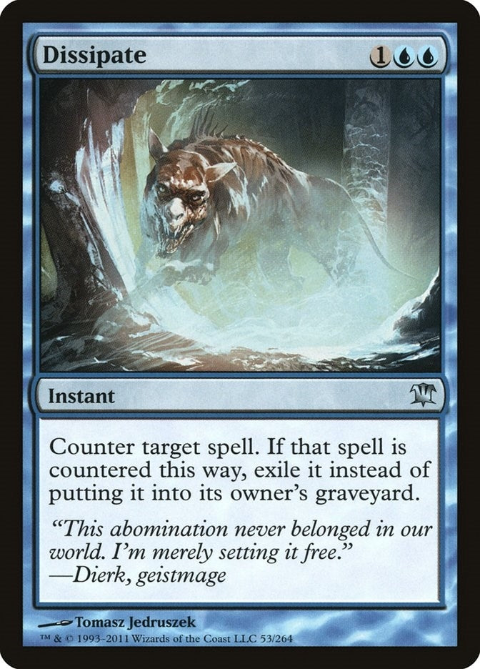 Dissipate (53) (ISD)