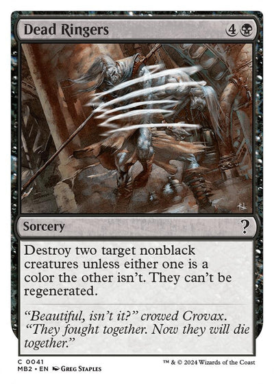 Dead Ringers (White Border) (41) (MB2)