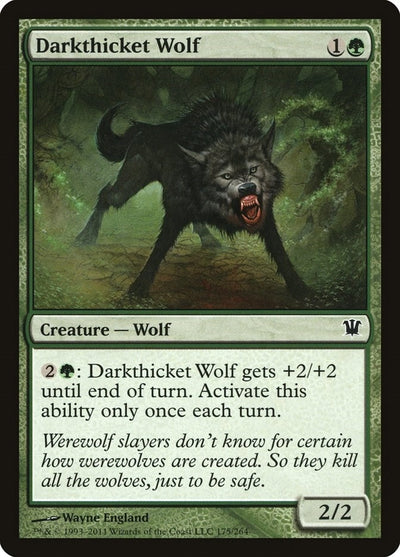 Darkthicket Wolf (175) (ISD)