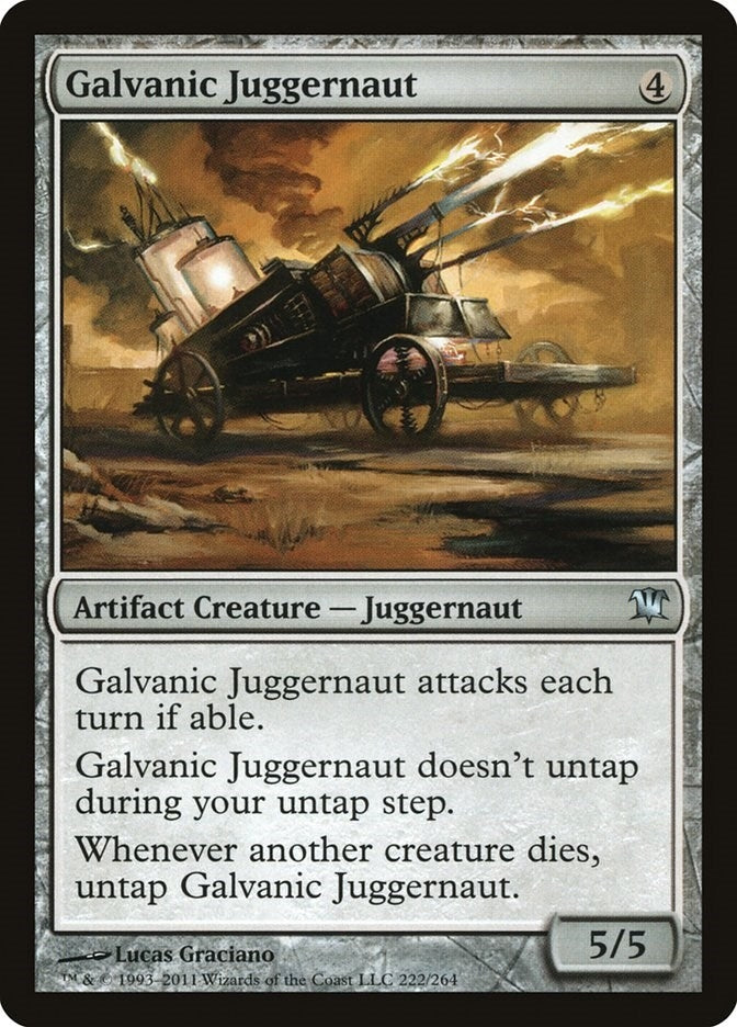 Galvanic Juggernaut (222) (ISD)