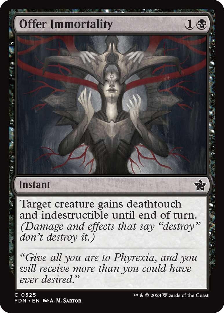 Offer Immortality (525) (FDN)