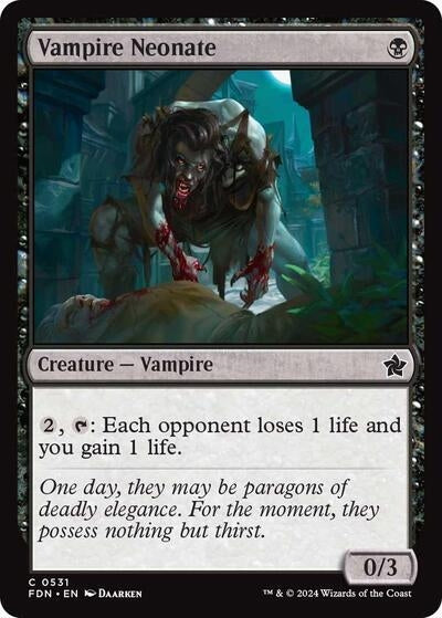 Vampire Neonate (531) (FDN)