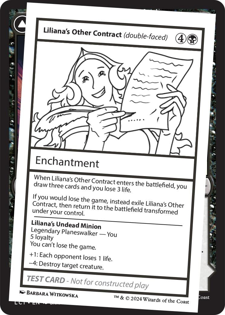 Liliana's Other Contract (double-faced) (MB2PC)
