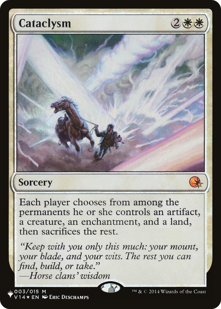 Cataclysm (003/015) (LIST)
