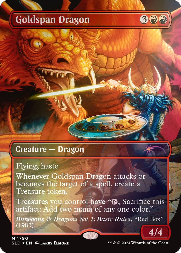 Goldspan Dragon (Rainbow Foil) (1780) (SLD)