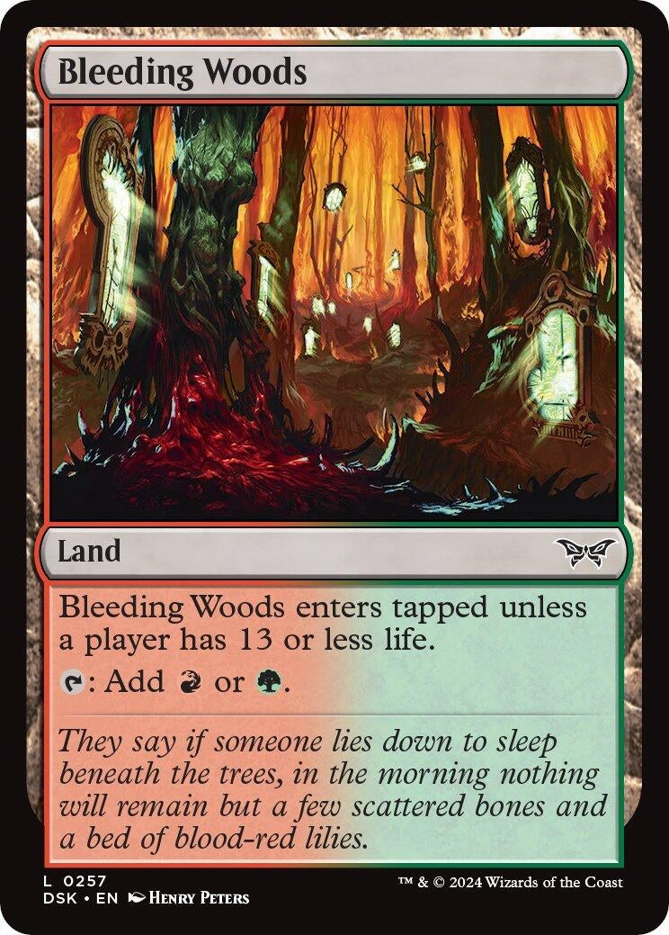 Bleeding Woods (257) (DSK)