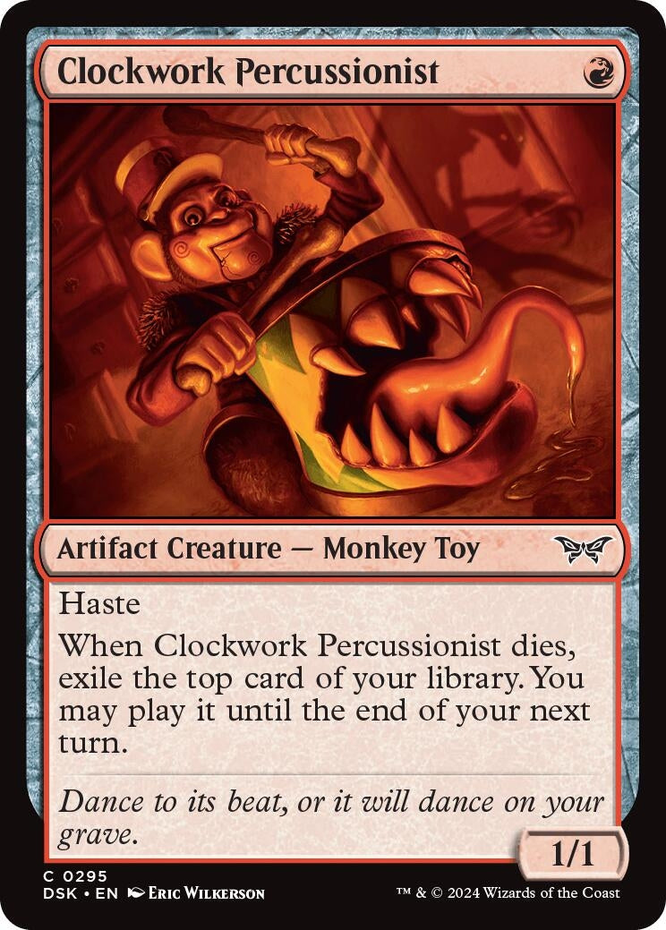 Clockwork Percussionist (0295) (295) (DSK)