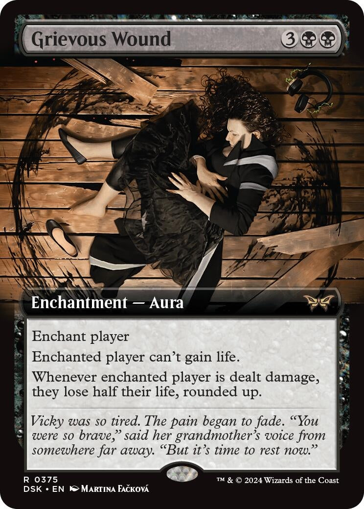 Grievous Wound (Extended Art) (375) (DSK)