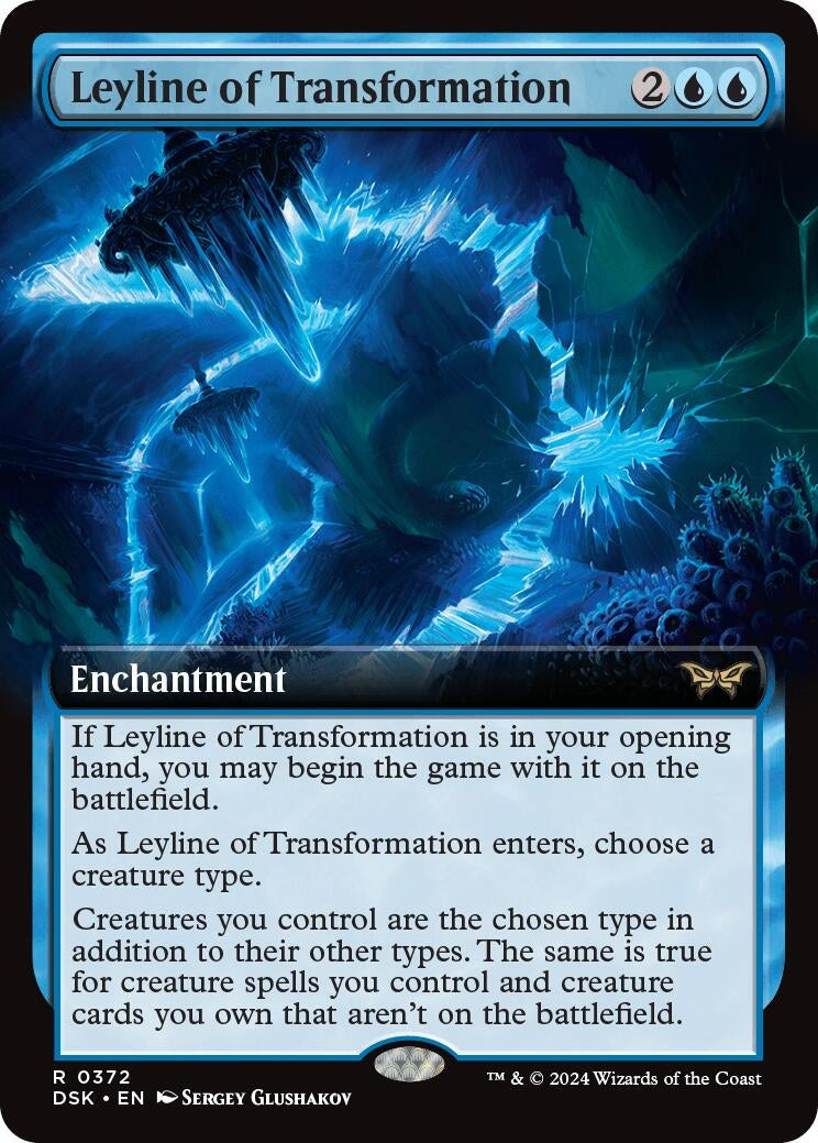Leyline of Transformation (Extended Art) (372) (DSK)
