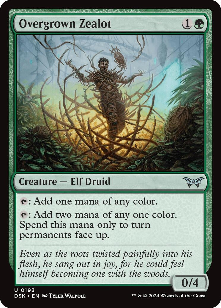 Overgrown Zealot (193) (DSK)