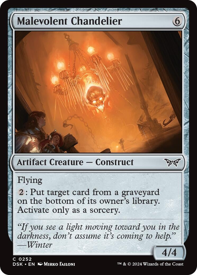 Malevolent Chandelier (252) (DSK)
