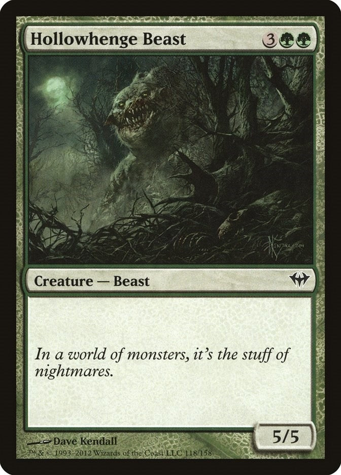 Hollowhenge Beast (118) (DKA)
