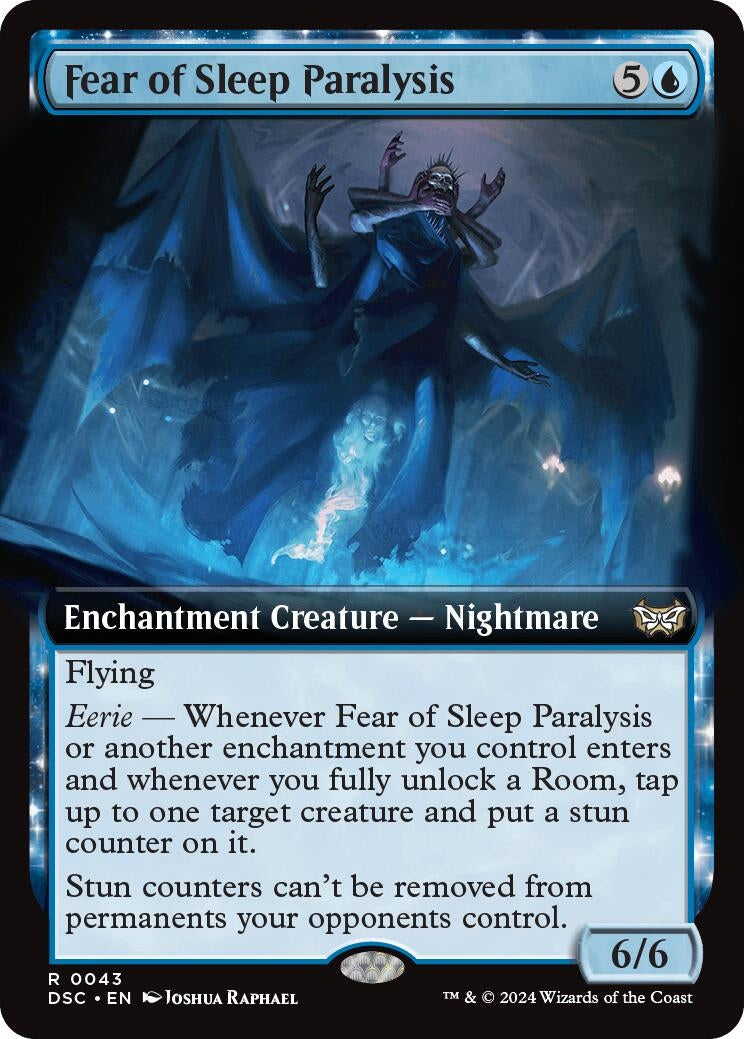 Fear of Sleep Paralysis (Extended Art) (43) (DSC)