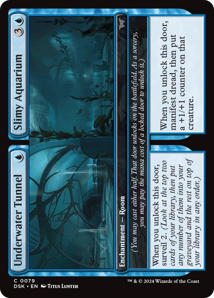 Underwater Tunnel // Slimy Aquarium (79) (DSK)