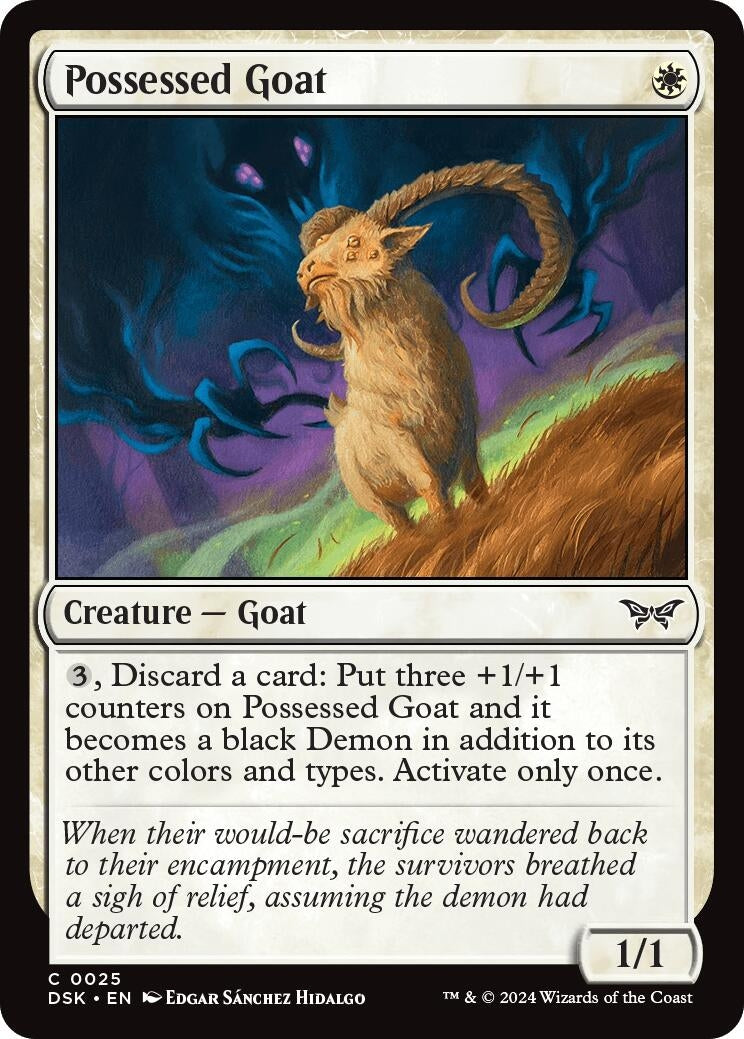 Possessed Goat (25) (DSK)