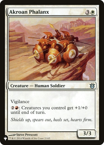 Akroan Phalanx (2/165) (LIST)