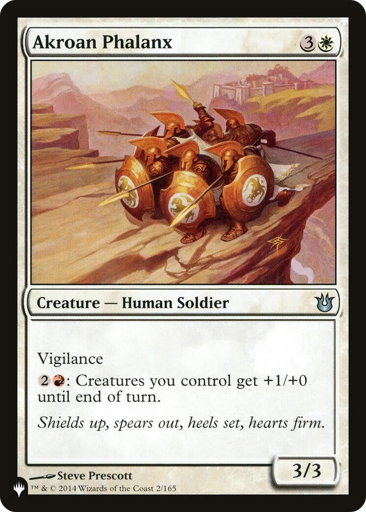 Akroan Phalanx (2/165) (LIST)