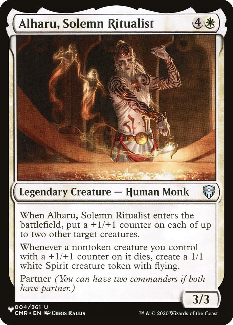 Alharu, Solemn Ritualist (004/361) (LIST)