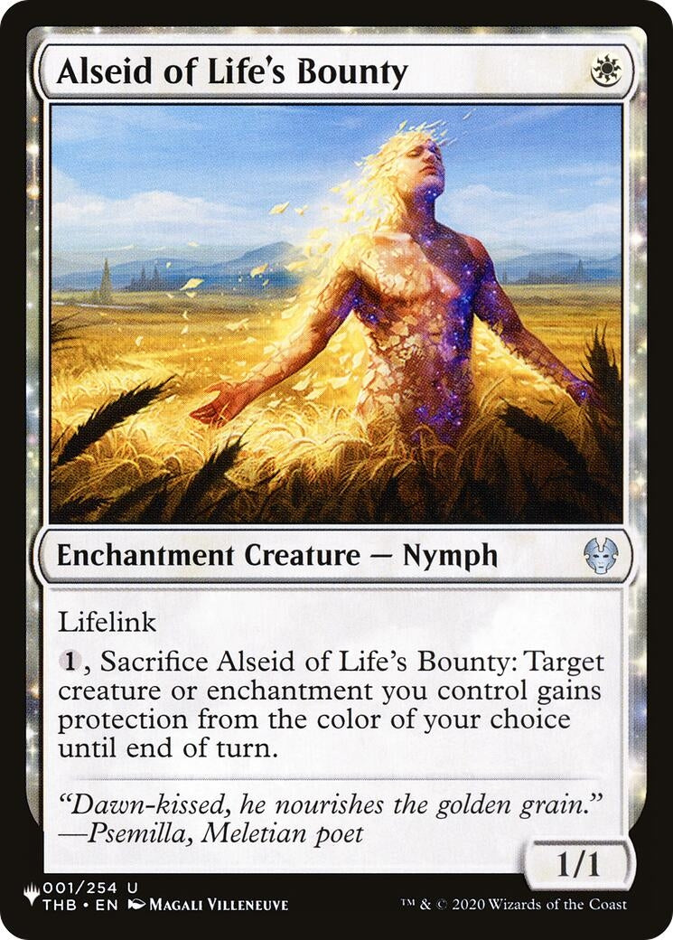 Alseid of Life's Bounty (001/254) (LIST)