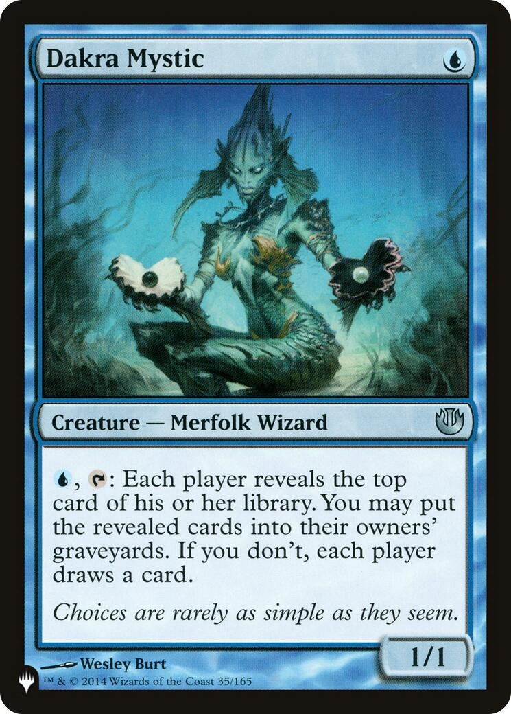 Dakra Mystic (35/165) (LIST)