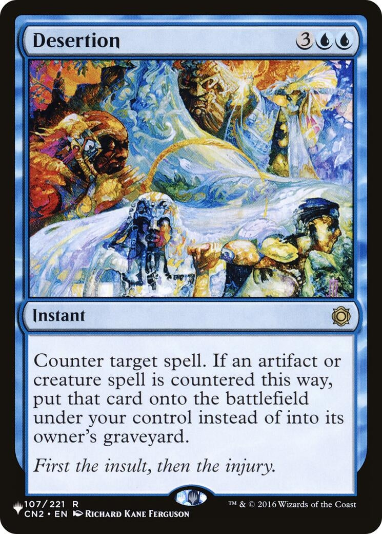 Desertion (107/221) (LIST)