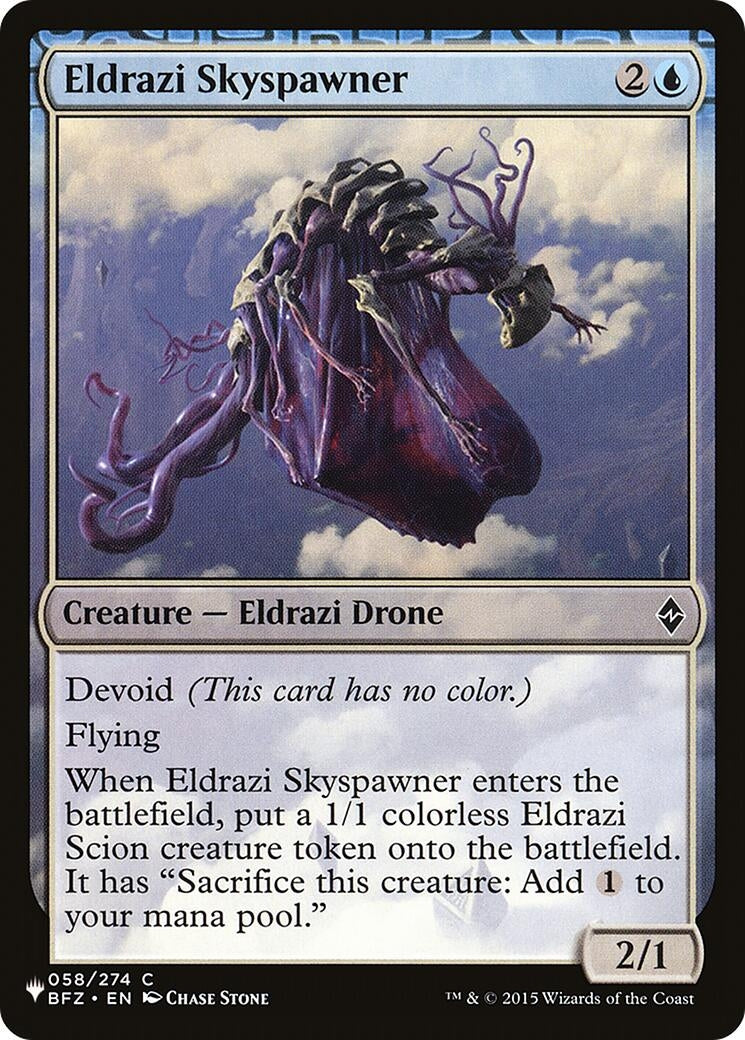 Eldrazi Skyspawner (058/274) (LIST)
