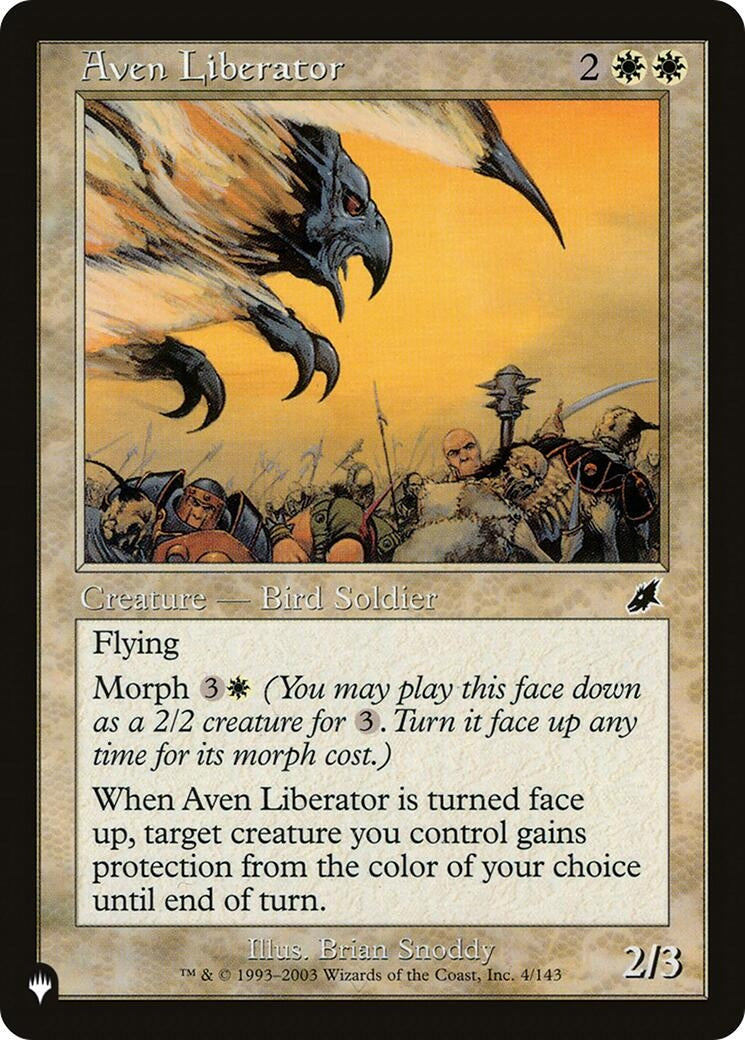 Aven Liberator (4/143) (LIST)