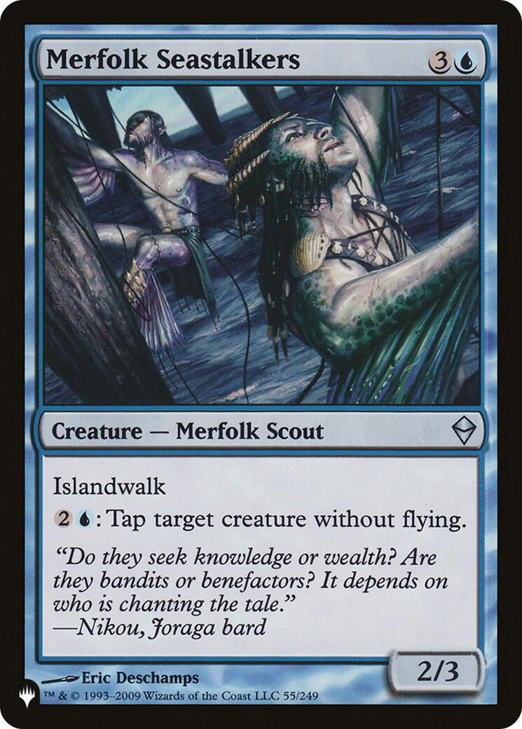 Merfolk Seastalkers (55/249) (LIST)