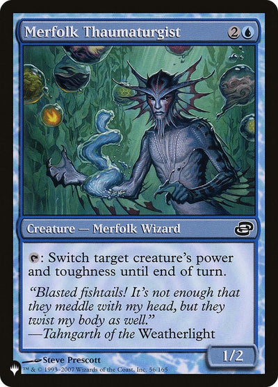 Merfolk Thaumaturgist (56/165) (LIST)