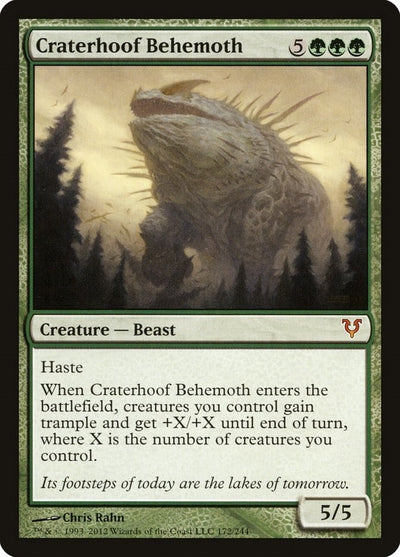 Craterhoof Behemoth (172) (AVR)