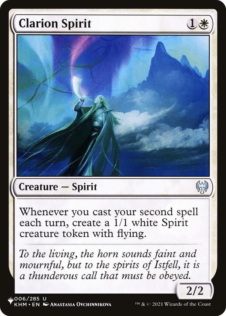 Clarion Spirit (006/285) (LIST)