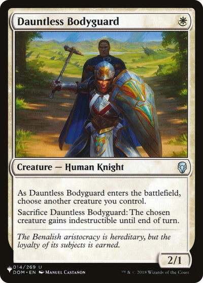 Dauntless Bodyguard (014/269) (LIST)