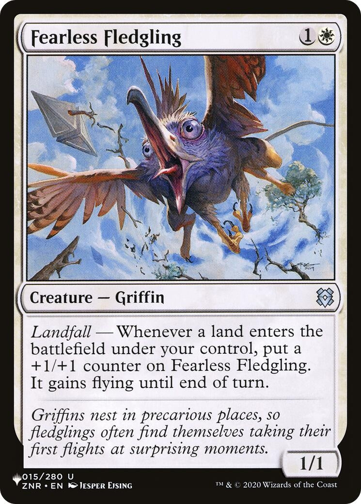 Fearless Fledgling (015/280) (LIST)